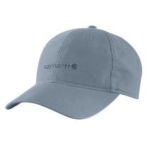 Light Faded Navy Women's Canvas Embroidered Graphic Cap