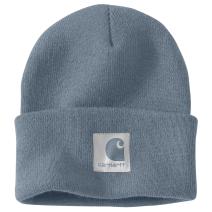 Light Faded Navy Women's Knit Satin-Lined Beanie