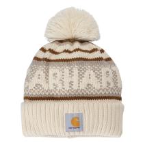 Oat Milk Carhartt Cuffed Beanie