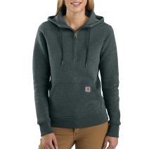 women's carhartt quarter zip hoodie