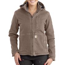Taupe Gray/Shadow Women's Full Swing® Caldwell Sandstone Jacket - Sherpa Lined