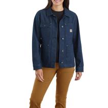 Basin Women's Rugged Flex® Relaxed Fit Denim Jacket