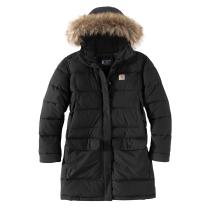 Black Women's Montana Relaxed Fit Insulated Coat