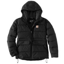Black Women's Montana Relaxed Fit Insulated Jacket