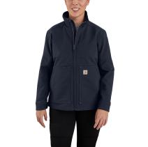 Navy Women's Super Dux™ Relaxed Fit Lightweight Softshell Jacket