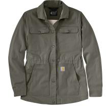 Dusty Olive Women's TENCEL™ Fiber Series Relaxed Fit Canvas Coat