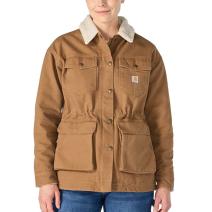 Carhartt Brown Women's Washed Duck Wesley Coat