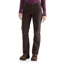 Dark Brown Women's Crawford Double Front Pant