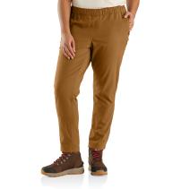 Carhartt Brown Women's Force® Relaxed Fit Ripstop Work Pant