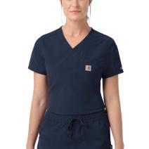 Navy Women's Rugged Flex&reg; Field Tuck-In Top