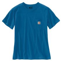 Marine Blue Women's WK87 Workwear Pocket Short Sleeve T-Shirt