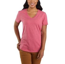 Rosewood Heather Nep Women's Short Sleeve V-Neck T-Shirt