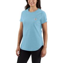 Powder Blue Women's Force Relaxed Fit Midweight T-Shirt