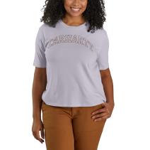 Lilac Haze Women's Loose Fit Lightweight Short-Sleeve Carhartt Graphic T-shirt