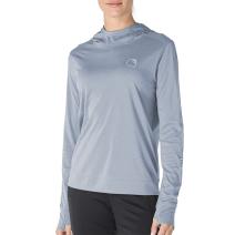 Blue Aura Women's Force&reg; Sun Defender Lightweight Long-Sleeve Hooded Graphic T-shirt