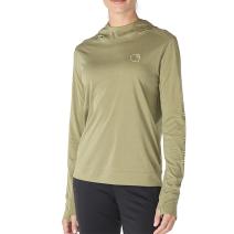 Dill Heather Women's Force&reg; Sun Defender Lightweight Long-Sleeve Hooded Graphic T-shirt