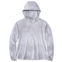 Fresh Lavender Watercolor Camo Women's Force® Sun Defender Lightweight Long-Sleeve Hooded Graphic T-shirt