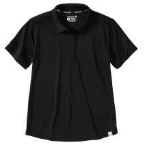 Black Women's Force Sun Defender™ Lightweight Short-Sleeve Polo