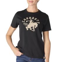 Black Women's Irvine Relaxed Horse T-Shirt