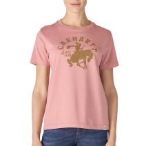 Rose Tint Heather Women's Irvine Relaxed Horse T-Shirt