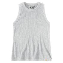 Heather Gray Women's TENCEL&trade; Fiber Series Fitted Ribbed Tank