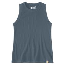 Iron Blue Women's TENCEL&trade; Fiber Series Fitted Ribbed Tank
