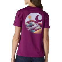 Gooseberry Women's Relaxed Fit Lightweight Short-Sleeve Pocket Graphic-C T-Shirt