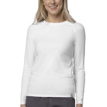 White Women's Force® Modern Fit Long Sleeve Tee