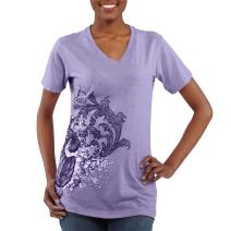 Lavender Heather Women's Vine Short-Sleeve T-Shirt