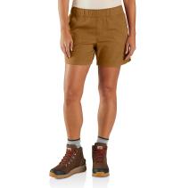Carhartt Brown Women's Force® Relaxed Fit Ripstop Work Short