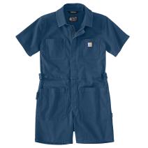 Deep Ocean Women's TENCEL™ Fiber Series Relaxed Fit Twill Short-Sleeve Shortall