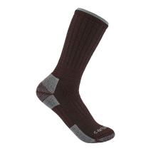 Blackberry Heather Women's Midweight Synthetic-Wool Blend Boot Sock