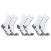 White Women's Force® Midweight Crew Sock 3-Pack