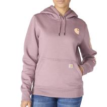 Ash Berry Heather Women's Clarksburg Graphic Sleeve Pullover Sweatshirt