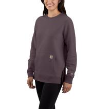 Blackberry Heather Women's Force® Relaxed Fit Lightweight Sweatshirt