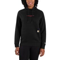 Black Women's Force® Relaxed Fit Lightweight Graphic Hooded Sweatshirt