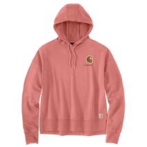 Aged Coral Women's TENCEL™ Fiber Series Graphic Hooded Sweatshirt