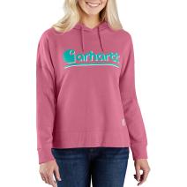 Woodrose Women's TENCEL™ Fiber Series Loose Fit Fall Graphic Hooded Sweatshirt