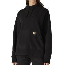 Black Women's Force Oversized-Fit Fleece Hooded Sweatshirt