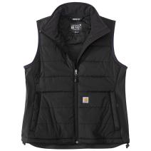 Black Women's Rain Defender® Relaxed Fit Lightweight Insulated Vest