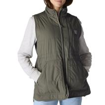 Dusty Olive Women's Rain Defender® Relaxed Fit Lightweight Insulated Mock-Neck Vest