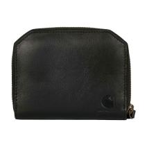 Black Women's Leather Hybrid Wallet