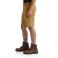 Hickory Carhartt 102514 Left View - Hickory | Model is 6'2" with a 40.5" chest, wearing 32W