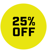 Black Friday - 25% Off Black Friday - 25% Off