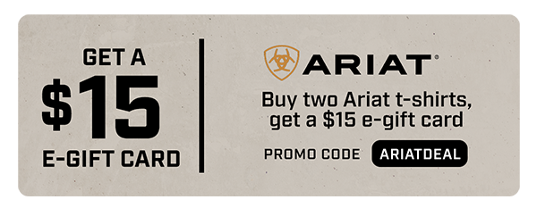 Ariat T-Shirt Promo - Desktop