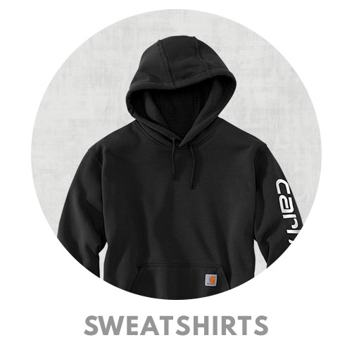A black Carhartt sweatshirt