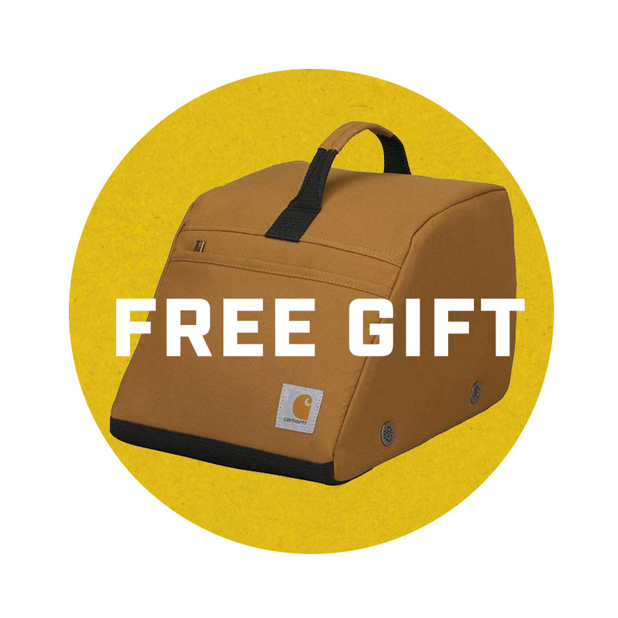 Free Boot Bag with Minimum Carhartt Purchase