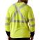 Hi Vis Yellow Ariat 10071736 Back View Hi Vis Yellow Ariat 10071736 Back View - Hi Vis Yellow