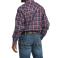 Malbec/Blue Ariat 10037719 Back View - Malbec/Blue