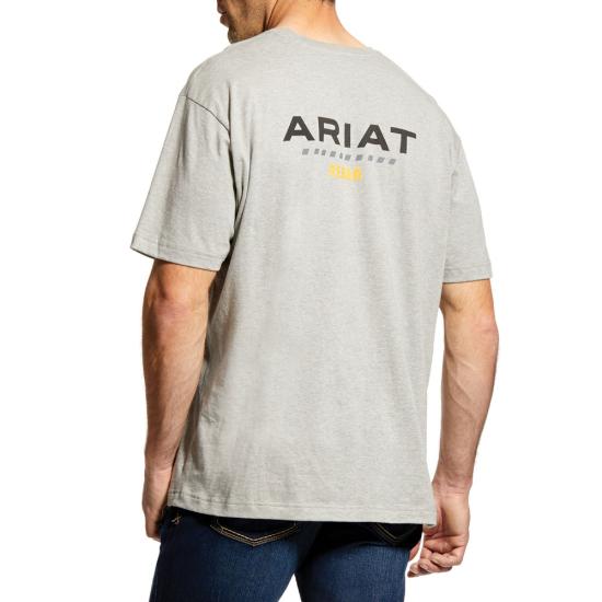Heather Gray Ariat 10025387 Back View